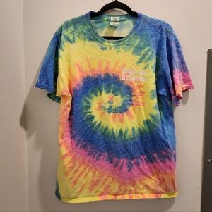 Colorful Tie-Dye Taste The Rainbow ECU T-Shirt